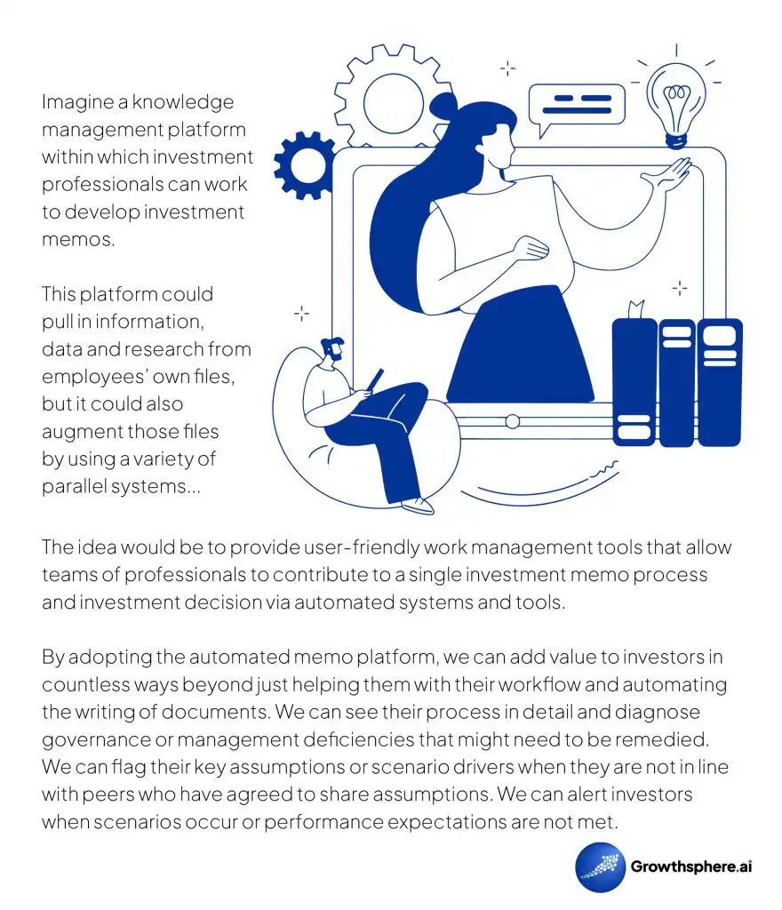 AI-powered investment analysis with collaborative workflow and data integration